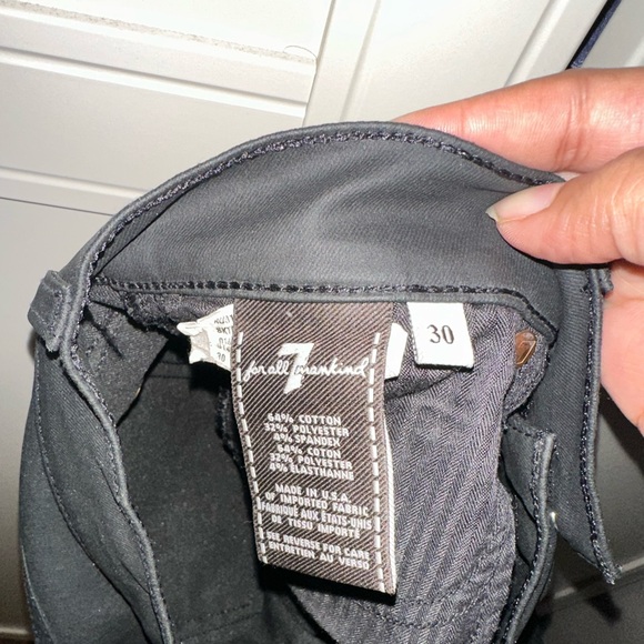 Seven for all mankind coated denim skinny jeans - Picture 4 of 4